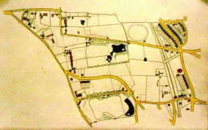 1700 Plan of north Dulwich