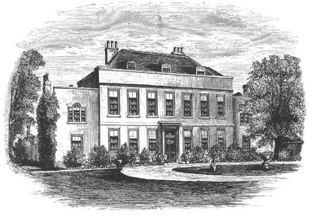 The Manor House, Dulwich (formerly Hall Place), c.1870;